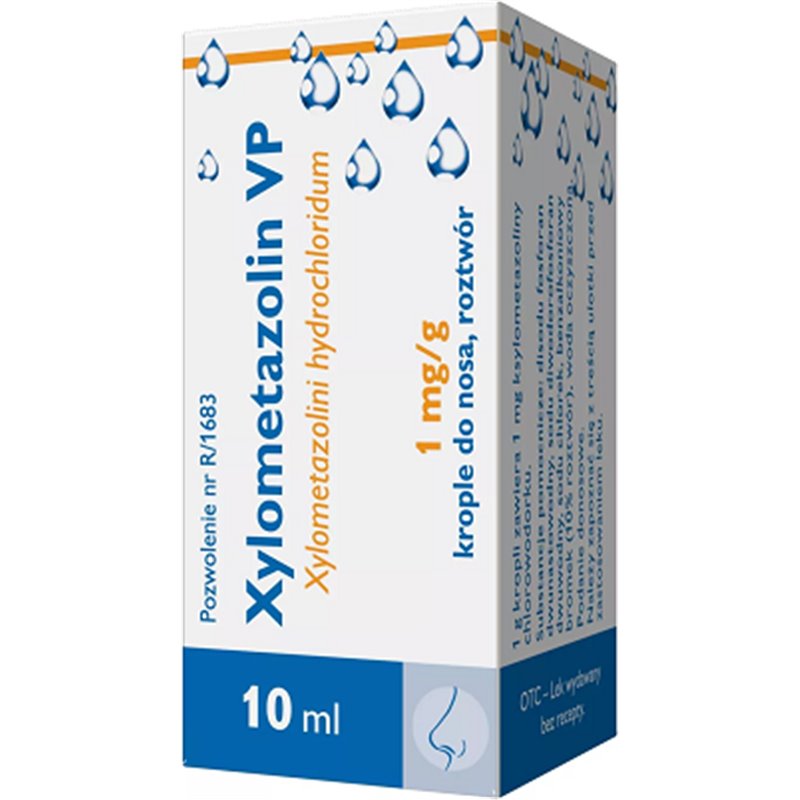 Xylometazolin VP 0,05% krople do nosa 10ml