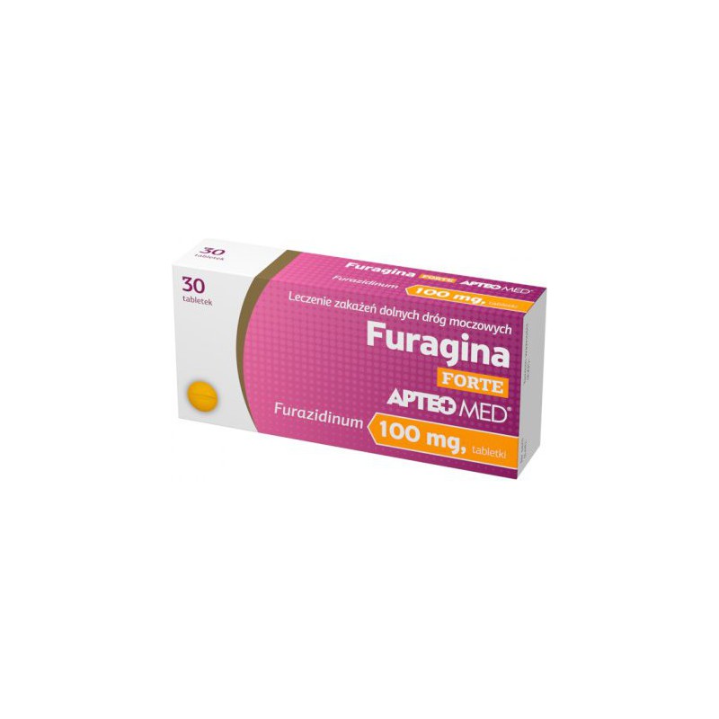 Furaginum Forte Apteo Med 100 mg 30 tabletek