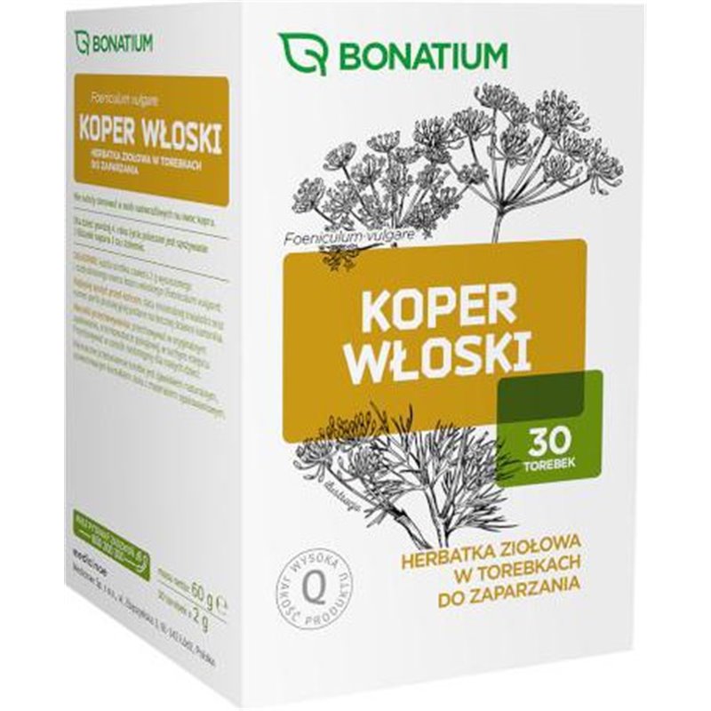 Bonatium Koper Włoski herbatka ziołowa 30 saszetek