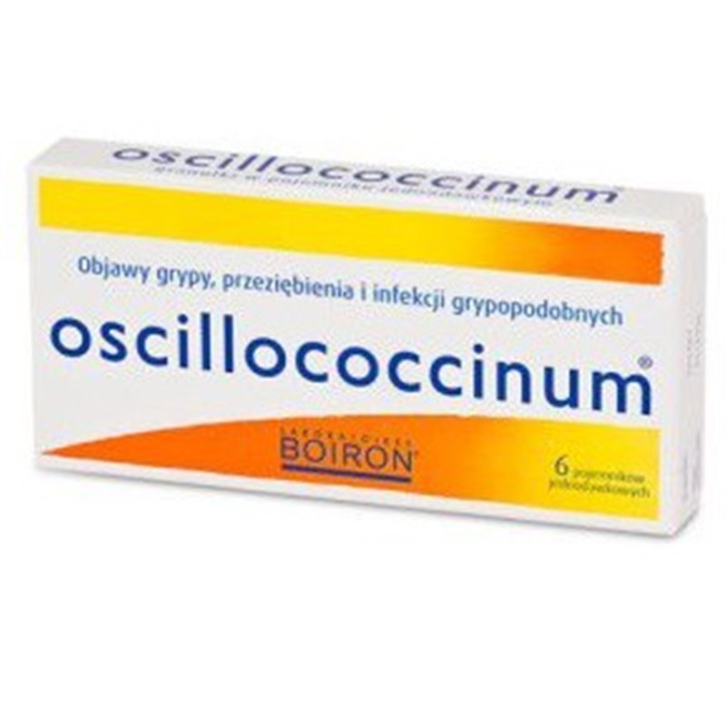 BOIRON OSCILLOCOCCINUM MIKROGRANULKI - 6 POJEM.A 1